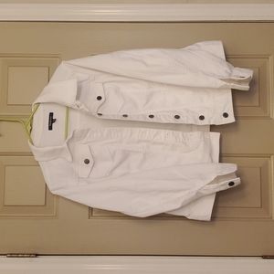 Relativity white 1X Jean jacket